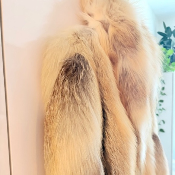 Redfox 1/2 length vintage fur-coat - Picture 2 of 12